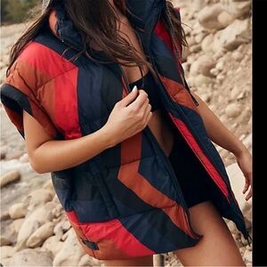 Free people movement In A Bubble Puffer Vest